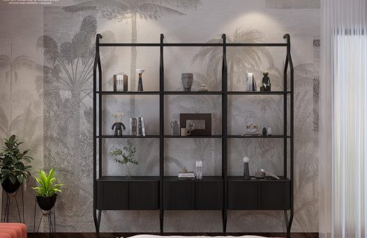 Custom made decorative console